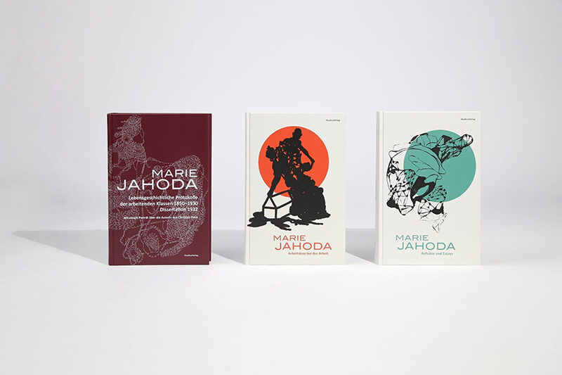 Cover von drei Büchern von Maria Jahoda